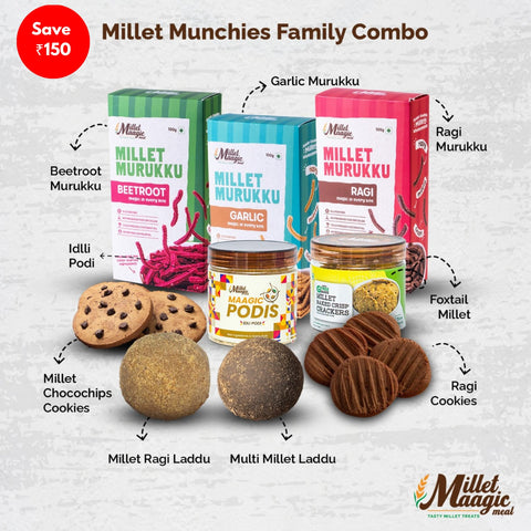 Millet Munchies Family Combo