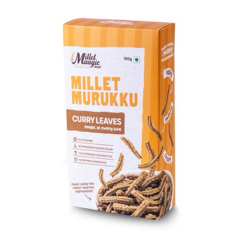 Millet Curry Leaves Murukku 100gms