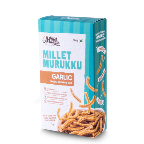 Millet Garlic Murukku 100gms