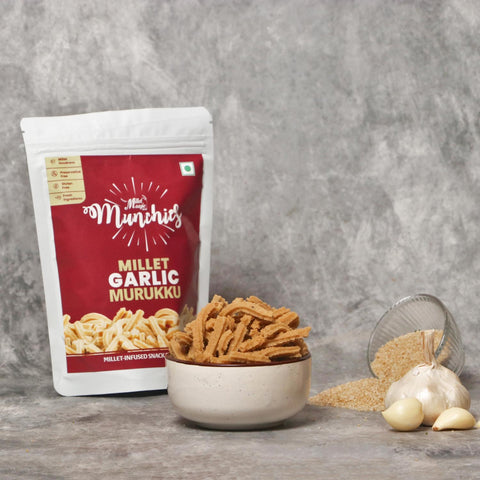 Millet Garlic Murukku 100gms