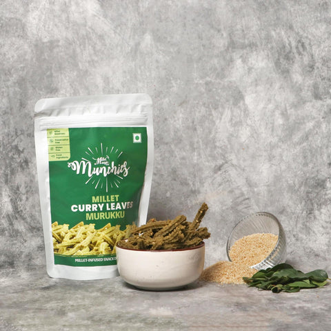 Millet Curry Leaves Murukku 100gms